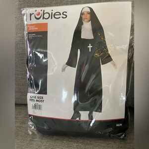 Rubies Adult Size NUN COSPLAY THEATER DRAMA RELIGIOUS CATHOLIC COSTUME NEW OSFM